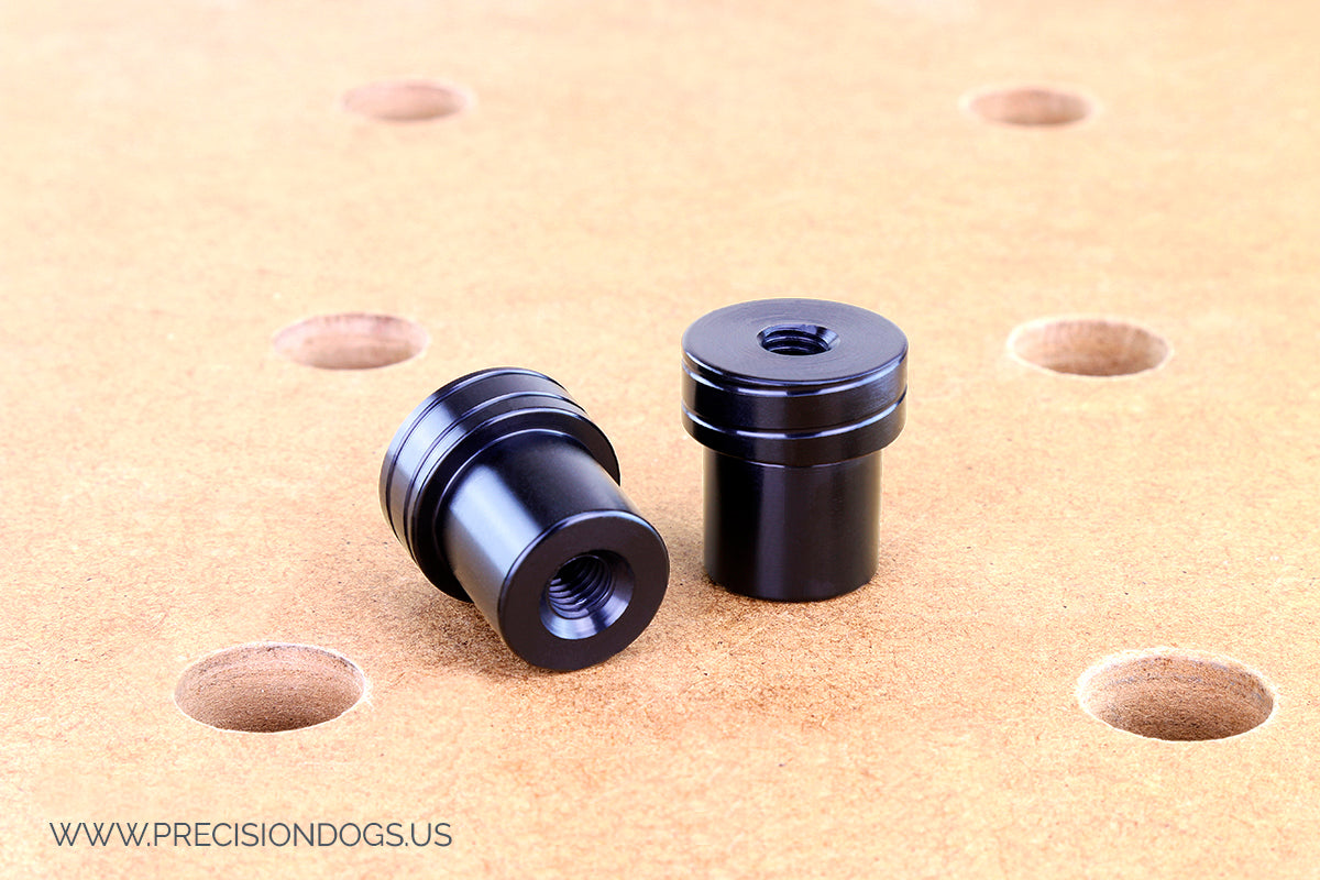 Snug fit 20mm bench dogs for Festool MFT. 1 pair Standard size