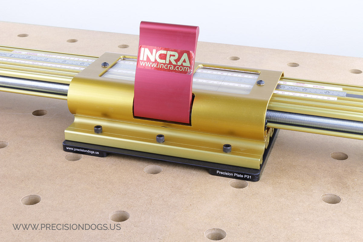 Precision plate for Incra LS positioner and MFT