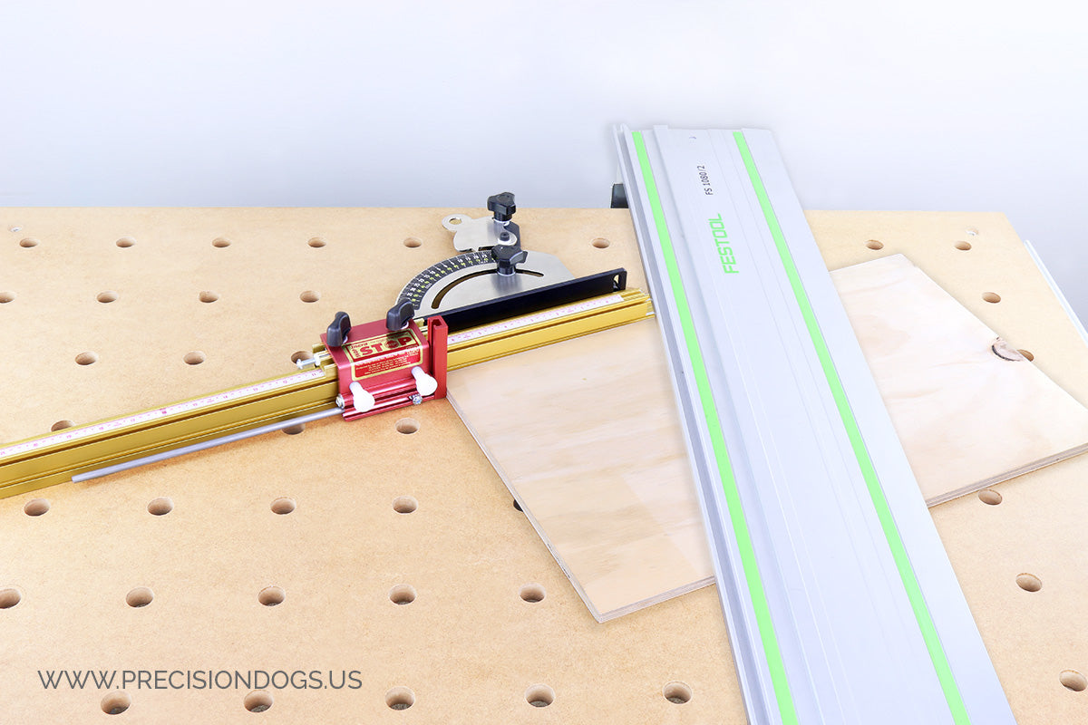 ITM Fence for Festool MFT/3 with Mighty Miter gauge