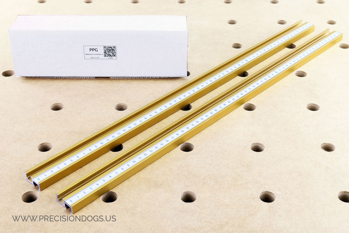 Precision Parallel Guides for Festool style Guide Rails – Precisiondogs