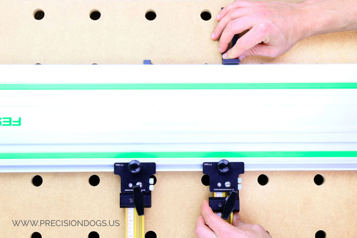 Precision Parallel Guides (Complete set) calibration for Makita and Festool guide rails.