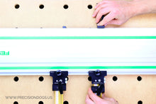 Load image into Gallery viewer, Precision Parallel Guides (Complete set) calibration for Makita and Festool guide rails.
