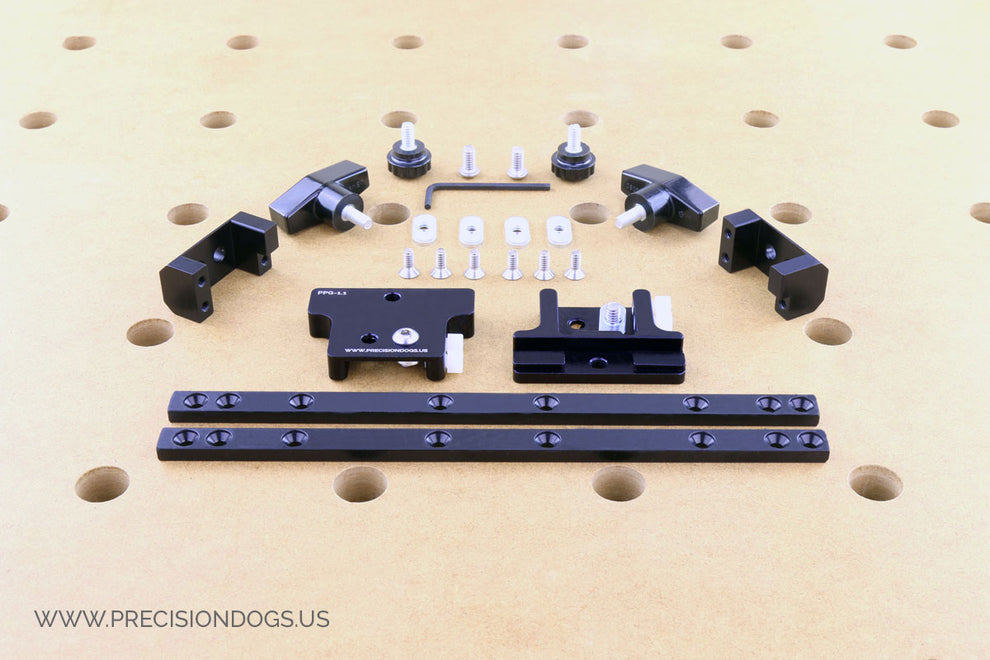 Precision Parallel Guides for Festool style Guide Rails – Precisiondogs